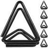 IMIKEYA Black Triangle Table Card Holders - 6 Pack view 1