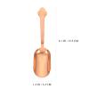 DONFAMDS Stainless Steel Tea Spoon, Rose Gold view 2