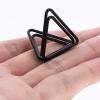 TOVINANNA Black Triangular Table Card Holder view 3