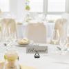 TOVINANNA Black Triangular Table Card Holder view 4