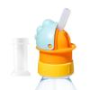 Water Bottle Spout Lid with Straw & Leak-Proof Adapter view 1
