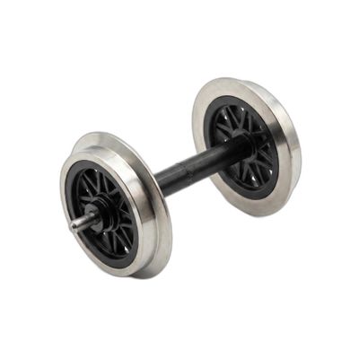 ML-Train Stainless Steel V-Spoke Wheelset – 31 mm Tread Width
