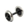 ML-Train Stainless Steel V-Spoke Wheelset – 31 mm Tread Width view 1