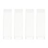 Glass Cuvettes, 4 Pieces, 10 mm Path Length for Spectral Analysis view 1