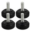 PAMINGONO Knurled Screws, 4-Piece Set for Treadmills and Fitness Equipment with Height-Adjustable Suction Feet view 1