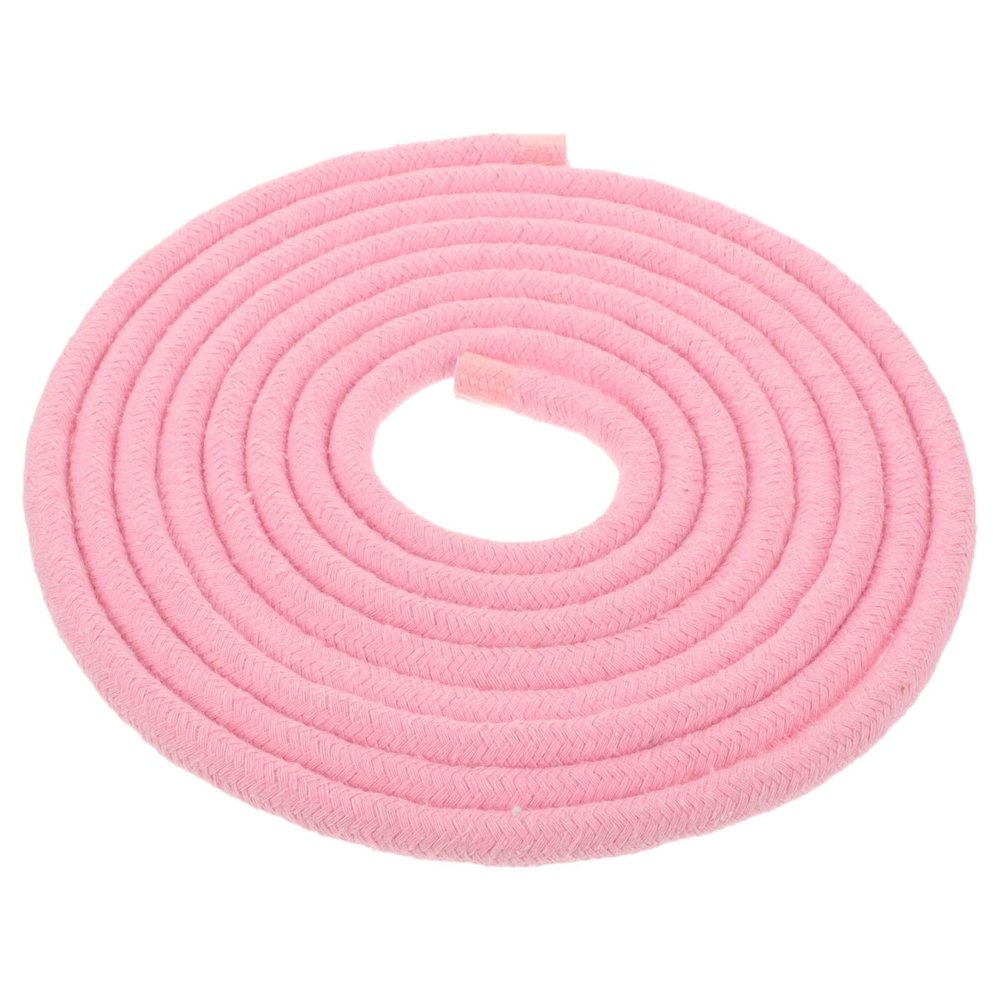 iplusmile Pink Cotton Gymnastics Rope, 3 m