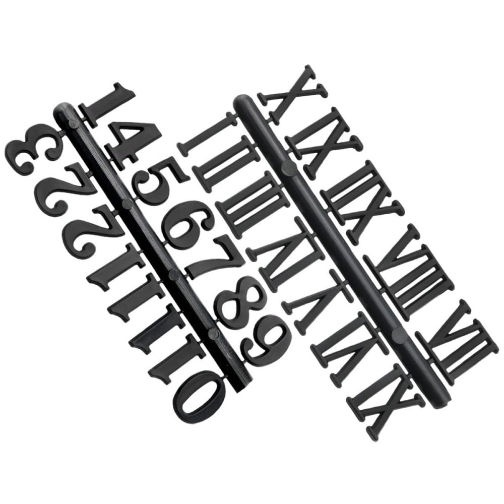 Hemobllo Clock Arabic Numbers Replacement Parts