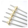 304 Stainless Steel T6 Trapezoidal Lead Screw, 6 mm Diameter, 100–550 mm, 1/2/4/6 mm Lead, with Brass Nut view 4