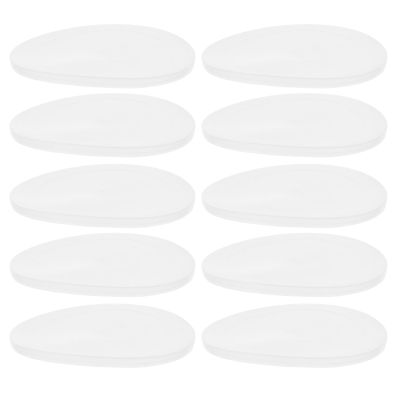 Yardwe 10-Pack Plastic Round Food Container Lids, White, Airtight Seal