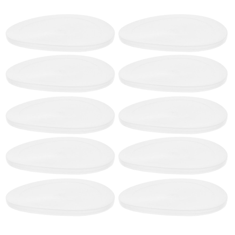 Yardwe 10-Pack Plastic Round Food Container Lids, White, Airtight Seal