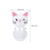BESTonZON 24-Piece Plastic Sealing Clips with Cheerful Cat Design for Food and Documents at Home and Office view 2