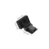 Turntable Dust Cover Hinge Replacement Parts, 2-Piece, Black view 2