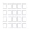 20-Count White Mat Board Set for Frames view 1