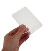 Generic Cassette Storage Boxes, 5-Pack, Transparent Plastic Cases, Dustproof, Stackable Design, 30-Micron Material view 4