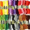 ININOSNP Cotton Yarn and Embroidery Thread Set, Cross-Stitch, Knitting and Sewing Accessories (Purple Series, 8 Pieces) view 4