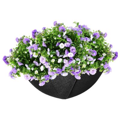 Fabric Planter Basket Liner, Round Felt Replacement Insert