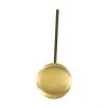 HpLive Brass Clock Pendulum - Gold Gloss Finish view 2