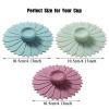 Silicone Cup Cover Set - Sunflower Design view 2