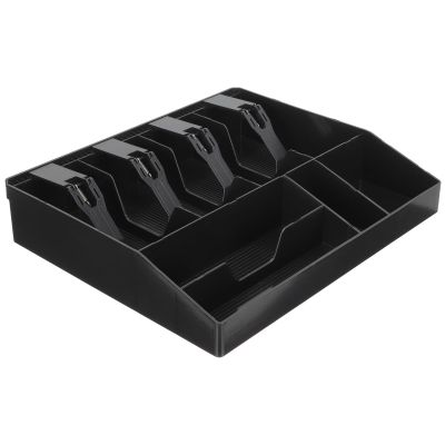 HAKIDZEL Durable Foldable Cash Tray with 8 Compartments