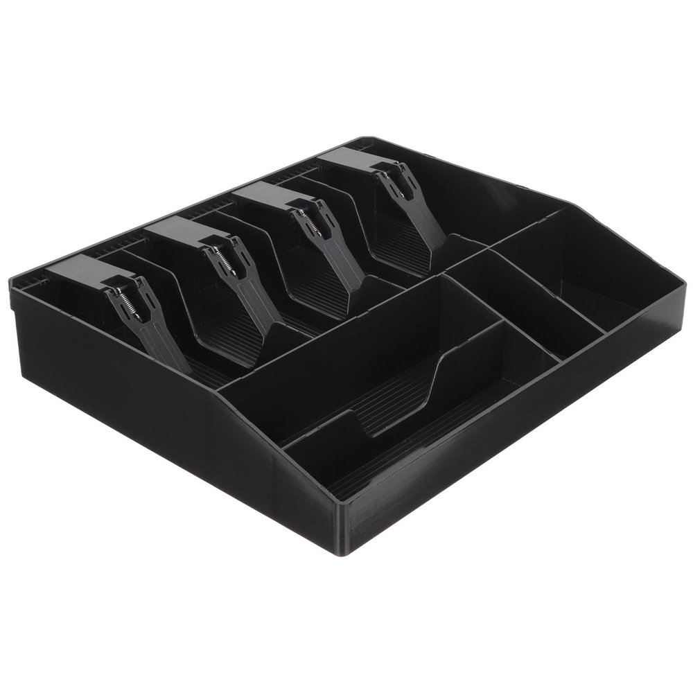 HAKIDZEL Durable Foldable Cash Tray with 8 Compartments
