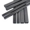 1000 mm Matte 3K Carbon Fiber Square Tube for Etching Machines and Mechanical Devices (24 x 24 x 22 mm Twill) view 4