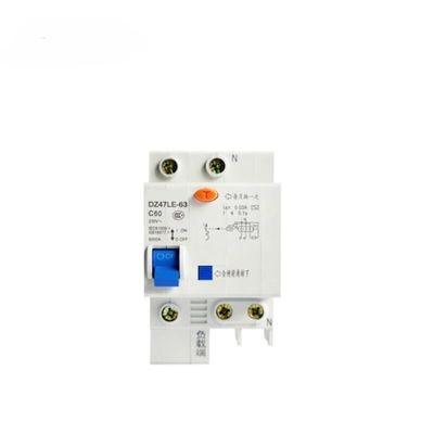 KNIUWMBMH Residual-Current Circuit Breaker, DZ47LE-63 1P+N C6 30 mA