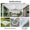 White Camouflage Net for Outdoor Use, 3.5 x 6 m view 4