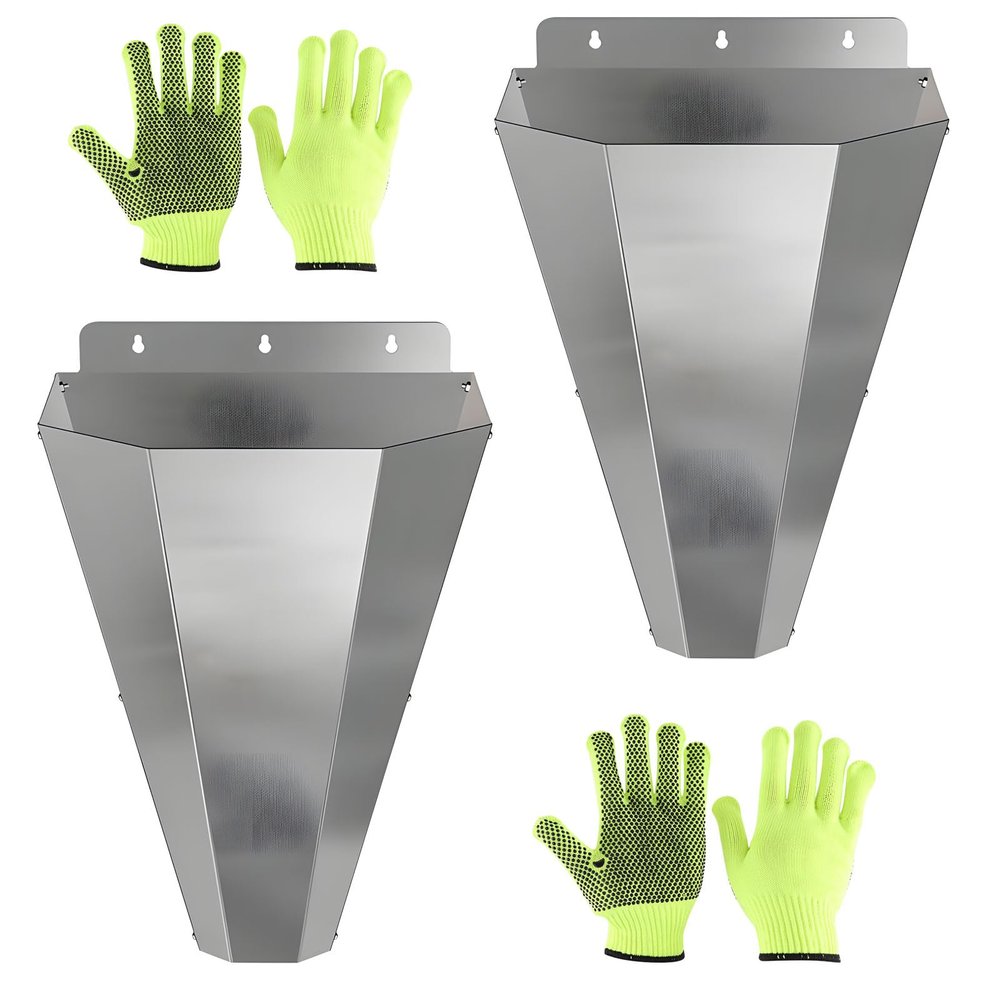 YPBEW Robust Metal Poultry Processing Point with Protective Sleeves
