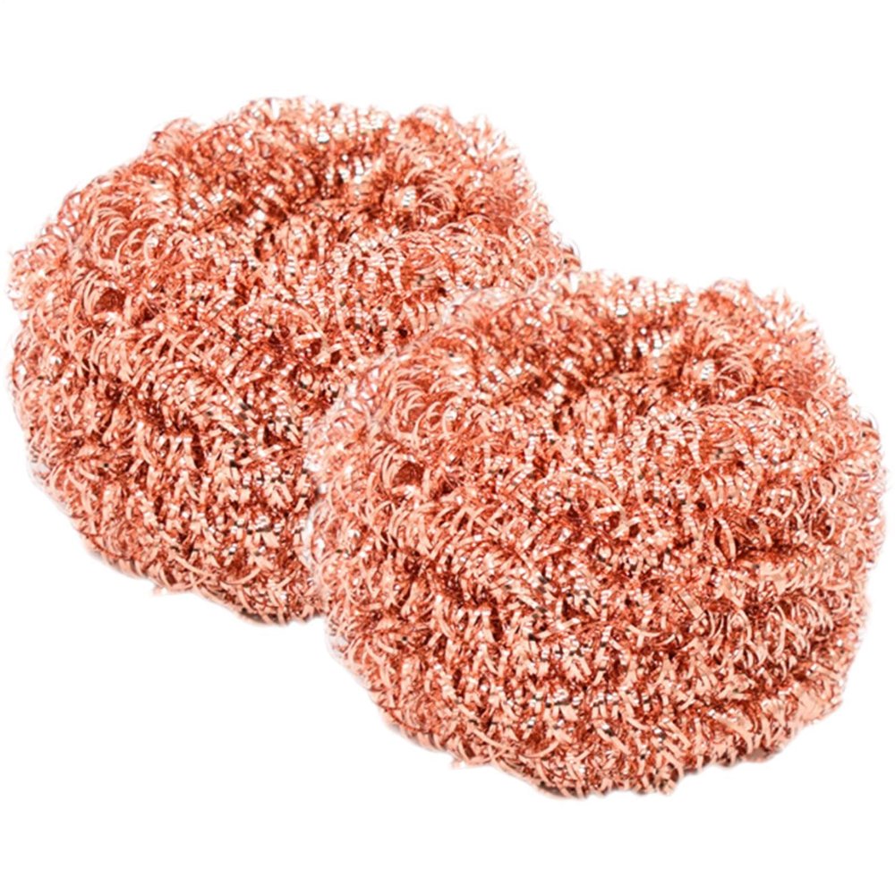 Copper Wire Kitchen Brush Set | 2 Pieces