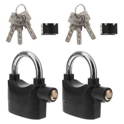 Aluminum Alloy Bicycle Alarm Lock with Key