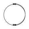 Adjustable Elastic Band for Shirts, Black, S view 1