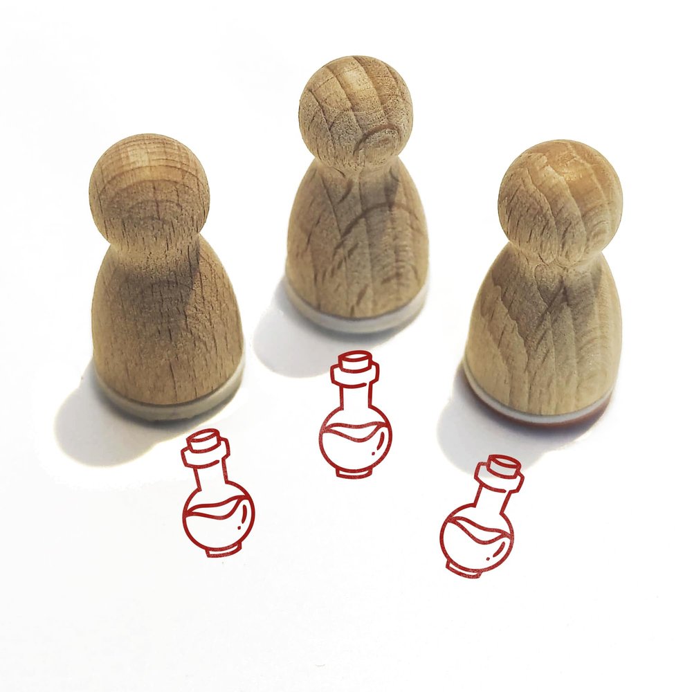 Stemplino Mini Stamp: Potion 12 mm