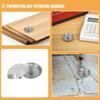 SOESFOUFU 6-Piece Tactile Paving Studs, 304 Stainless Steel, Raised Surface view 3