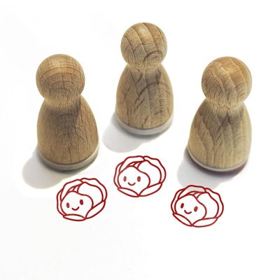 Stemplino Mini Stamp: Smiley Kohl 12 mm