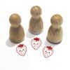 Stemplino Mini Stamp: Smiley Strawberry 12 mm view 1