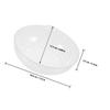 POPETPOP Transparent Plastic Weighing Bowls, 4-Piece Set view 2