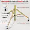 Heavy-Duty Drywall Panel Lift with Locking Casters, 3.5 m view 3