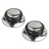2 x Stainless Steel Lid Knob for Pots and Pans view 4