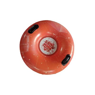 QUILSTM Inflatable Snow Tube Sled, Red, 90 cm