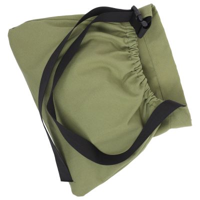 IDEANATEGRATE Canvas Fruit Picking Bag, Green