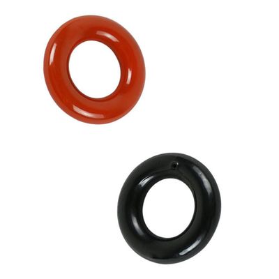 LALAFINA 2-Piece Iron Golf Swing Weight Rings, Round Golf Accessories for Warm-Up and Training