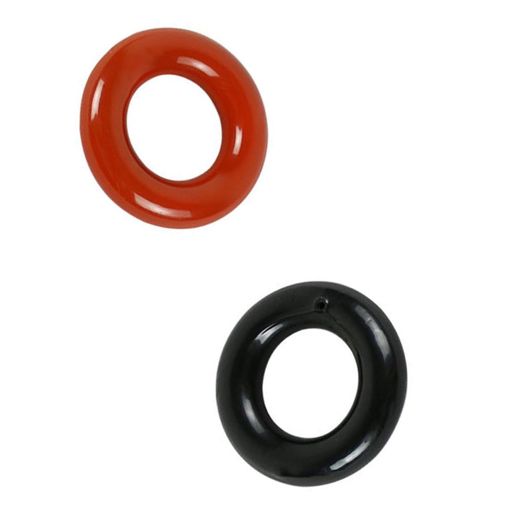 LALAFINA 2-Piece Iron Golf Swing Weight Rings, Round Golf Accessories for Warm-Up and Training
