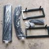 Metal Garden Arch, Wedding Arch, 120/140/180/240/300/350 cm, Climbing Plant Support, Black, W 1.4 m view 4