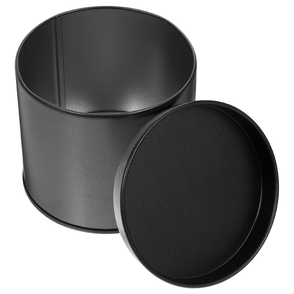 ibasenice Round Matte Tea Canister