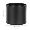 ibasenice Round Matte Tea Canister view 2
