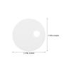 STOBAZA Toilet Bolt Caps, White, 4-Piece Set, Plastic, Easy to Install view 2