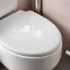 STOBAZA Toilet Bolt Caps, White, 4-Piece Set, Plastic, Easy to Install view 4