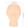 Baxnore Professional Silicone Makeup Mannequin Head, Realistic Skin-Texture Training Model for Cosmetology Students and False Eyelash Practice view 4