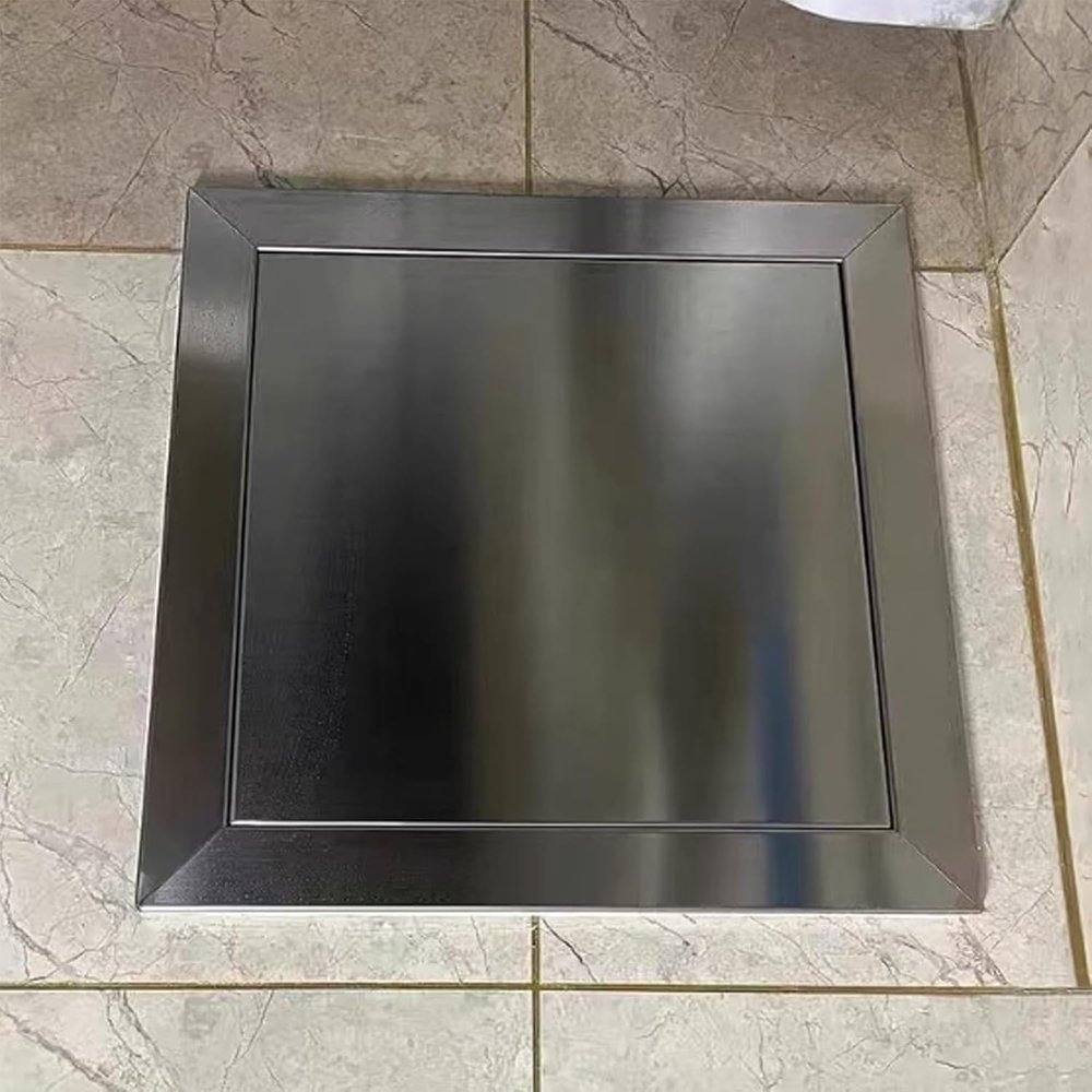 HGOuhK Stainless Steel Access Panel, 20 x 20 cm