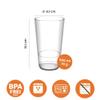 ORNAMIN S1236 Crazy Konrad 500 ml Reusable Event Cup, Black view 3